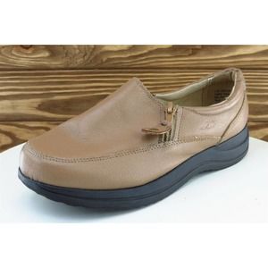 Dr. Scholl's Size 7.5 M Brown Loafer Shoes Leather Women